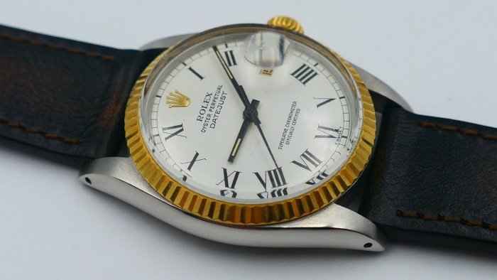 【美好時光】停產逸品ROLEX 16013罕見白色buckley印刷大羅馬面盤極美品!1601 16233參考