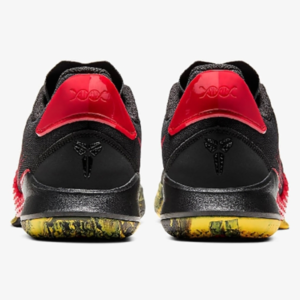 現貨】NIKE Mamba Fury EP KOBE 男鞋籃球耐磨曼巴潑墨黑黃【運動