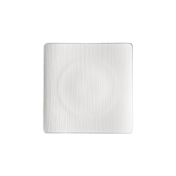 德國 Rosenthal Mesh正方盤31cm-白