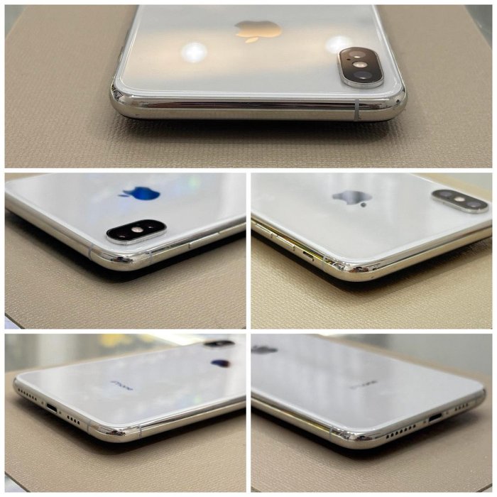IPHONE XS MAX 64G 二手機 銀色 刷卡分期【米米瑞隆】高雄實體 可出租 R8099 中古機