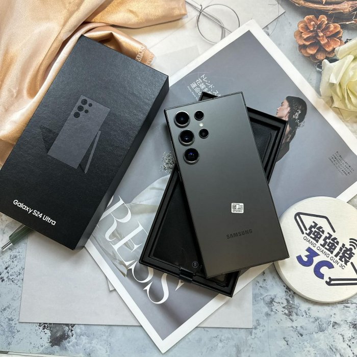 二手三星 S24 Ultra 12+512G 黑色*38515 (店保90天）