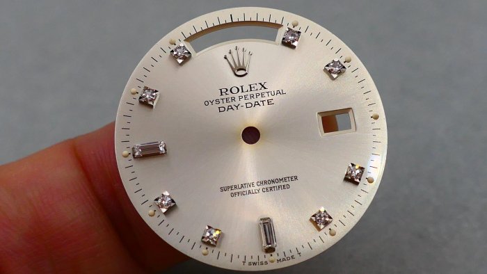 【美好時光】ROLEX勞力士原裝十鑽面盤Daydate 18039 18239專用 (RSC驗不過全額退款)