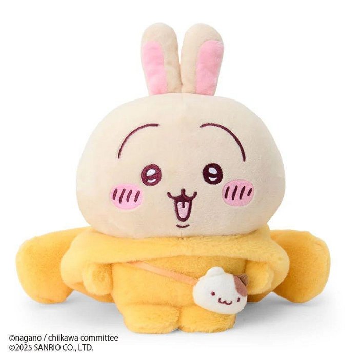 ＊日式雜貨館＊日本限定 吉伊卡哇聯名三麗鷗 系列周邊 三麗鷗聯名吉伊卡哇 造型斜背包 掛飾 吊飾 玩偶 期間限定 資料夾