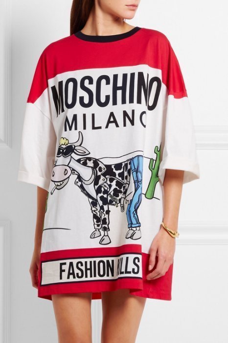 moschino fashion kills dress Moschino Fall/Winter 2016