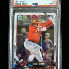 大谷翔平極品新人年KEY RC金屬鑑定卡2018 Bowman Chrome Batting
