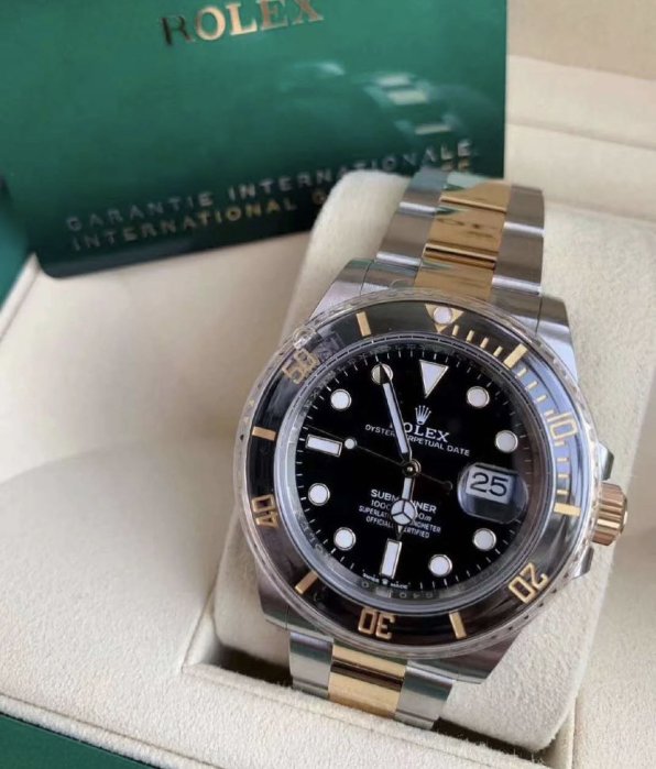 【COCO 精品專賣】ROLEX 勞力士 最新款半金黑水鬼 126613LN 黑色 41mm男用機械腕錶 現貨