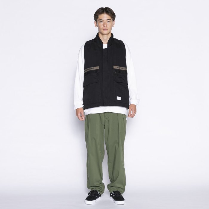 トップス WTAPS 2021SS REP VEST COTTON. TWILL S WTAPS 2021SS REP VEST COTTON. TWILL