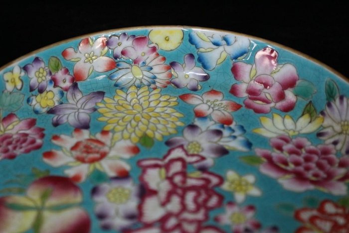 乾隆粉彩百花不落地洗寬14.8厘米高3厘米編號9800k57690549216禦窯