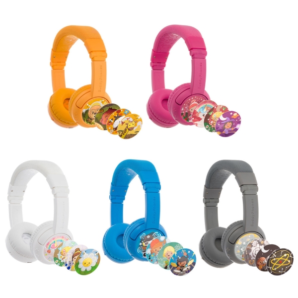 buddyPHONES 藍芽兒童耳機 Play plus+藍芽學習plus系列(4款可選)