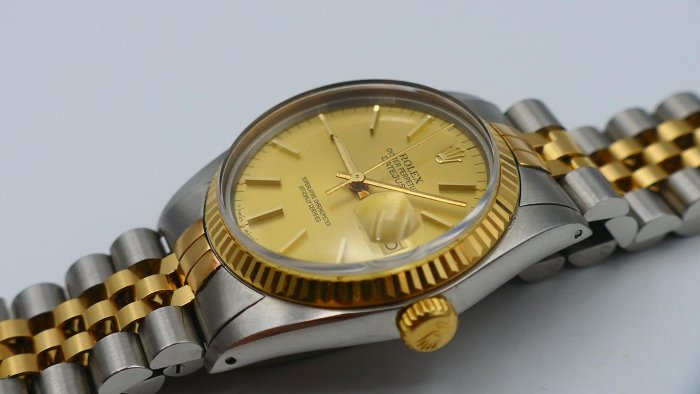 【美好時光】ROLEX勞力士16013半金款Datejust單錶美品 （ 16233 116233參考）