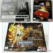 義峰~日本BANDAI 黃金聖鬥士聖衣神話EX 黃金魂神聖衣獅子座含初回三