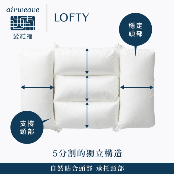 airweave LOFTY ホワイト 枕 枕（まくら）一覧 | LOFTY公式｜ロフテー枕工房 - 枕（まくら