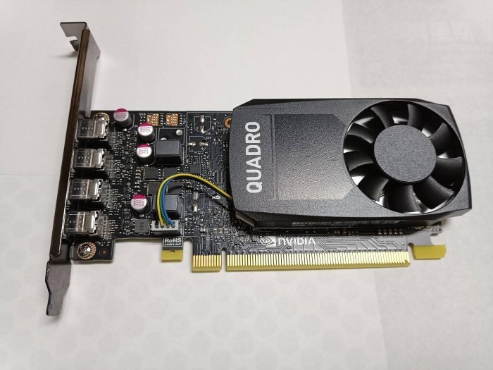 nVIDIA Quadro P1000 4G DDR5 專業繪圖卡 CP值高