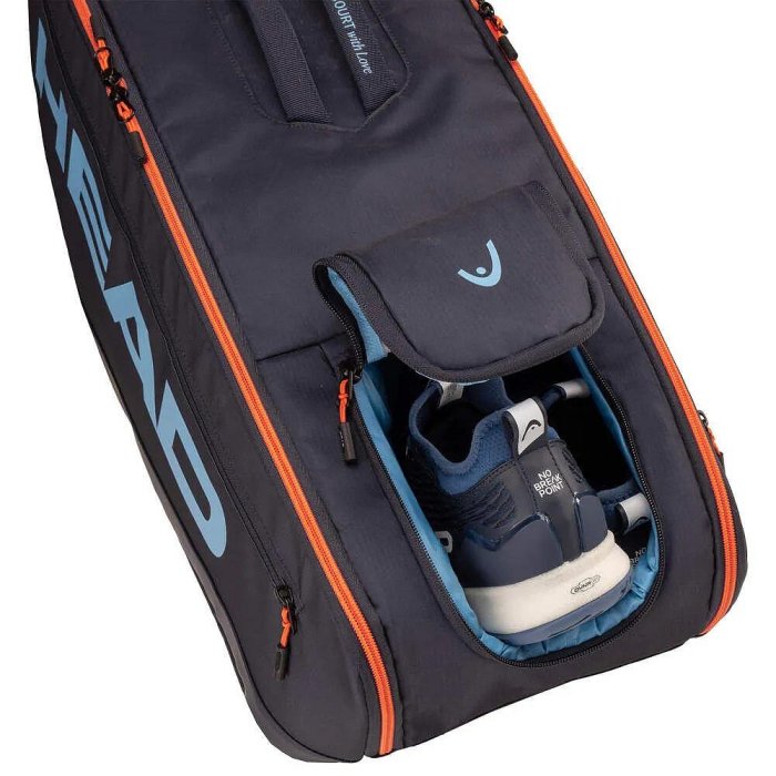 【曼森體育】HEAD Pro Racquet Bag L 9R 網球 球拍袋 海軍藍 9支裝 260116