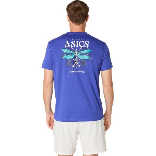 【曼森體育】ASICS 亞瑟士 短袖上衣 男款 海外版 網球上衣 2041A351 三種顏色
