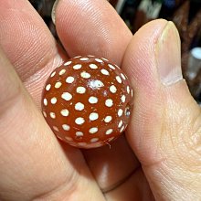 あずきちゃん瑪瑙　回文珠銀線天珠　6-12 西亞滿天星西亞老天珠老瑪瑙天珠18毫米左右精品老珠子～ -104612