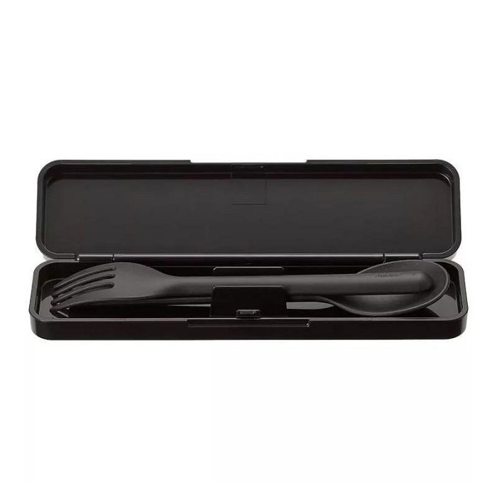 【MUJI 無印良品】餐具組（叉子&湯匙）環保餐具（黑色 / 白色）便攜式