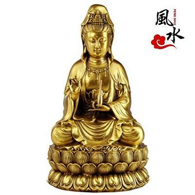 觀音像，古銅製，「瑞峰」作重約1000克 石叟銀絲鑲嵌銅觀世音菩薩立像, 晚明時期(繁體版) - Soto Asian