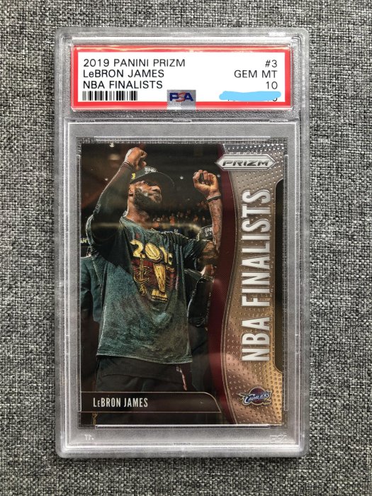 2019-20 Lebron James NBA Finalists PSA 10 冠軍 籃球卡 球員卡 非限量簽名球衣卡
