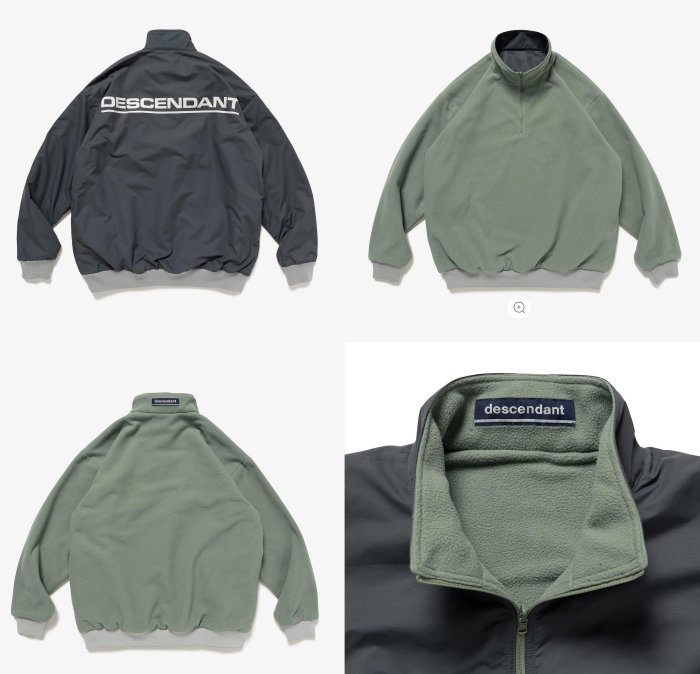 DESCENDANT TIDE HALFZIP JACKET。太陽選物社| Yahoo拍賣