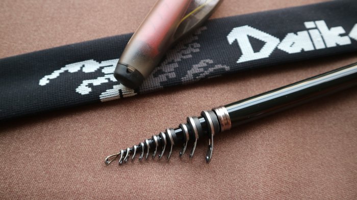 DAIKOH PROFIELD ARAGURE 1.25-53 日本原裝磯釣竿1.25號18尺