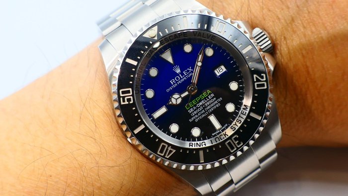 【美好時光】ROLEX 勞力士 116660 DEEPSEA BLUE盒單全超美品 ( 126660 136660 參考）
