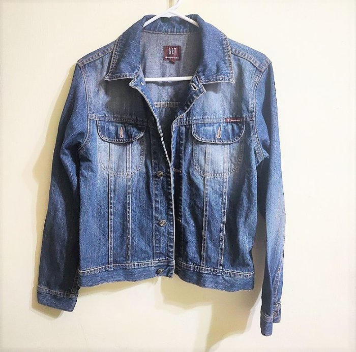 NET 男牛仔外套~少穿(37