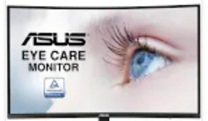ASUS 華碩曲面螢幕型號:VA326H 曲面32吋電競螢幕144HZ高傳真立體聲喇叭