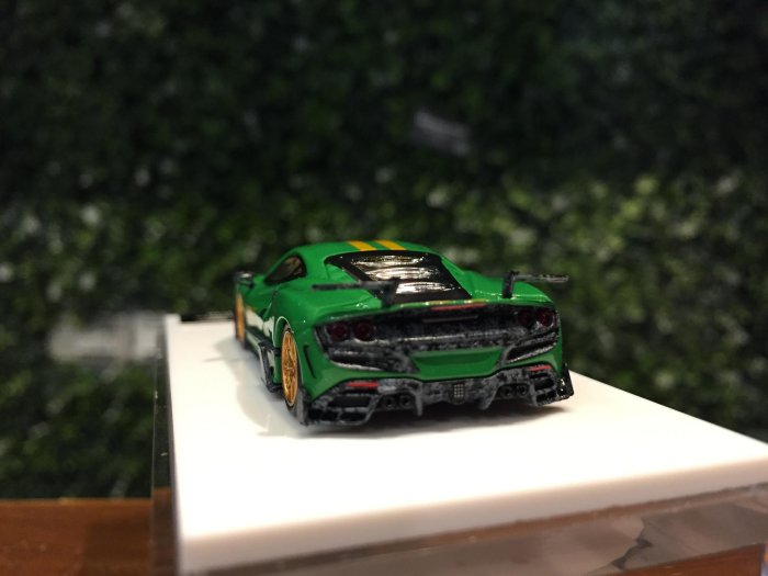 Mô Hình Xe F8 Tributo Mansory Modified Version F8XX Third Batch Red Tỉ Lệ 1:64 Aurora Model Am646506 I.3585169