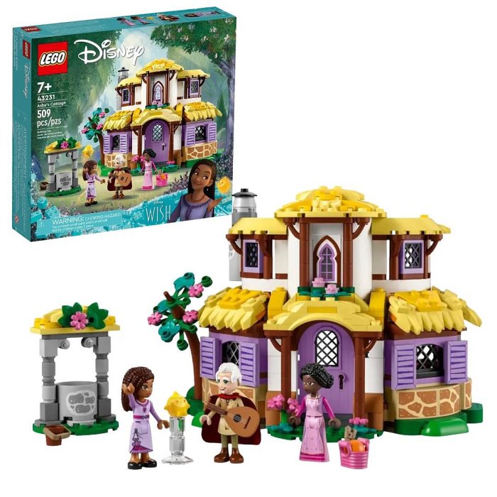 玩具研究中心 現貨M 特價出清 原價2159 樂高 LEGO 積木 Disney 阿莎的小屋 43231