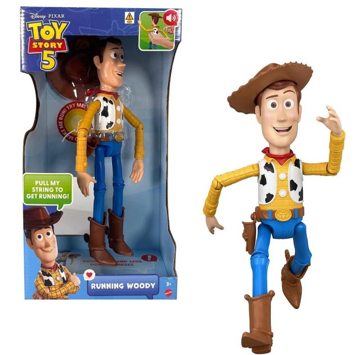 玩具研究中心 現貨M 美泰兒 Mattel 迪士尼 皮克斯 玩具總動員 奔跑的胡迪