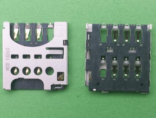 FOR 索尼S39H 電話卡座 索尼 s39c 卡座 手機SIM卡槽 主機板卡座 W77 [282178-046] yah