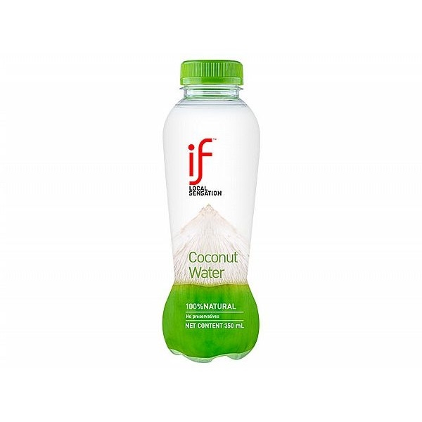 泰國 IF 100%椰子水(350ml)【小三美日】 DS013525 退火 消暑 補水 椰子汁原汁 飲料