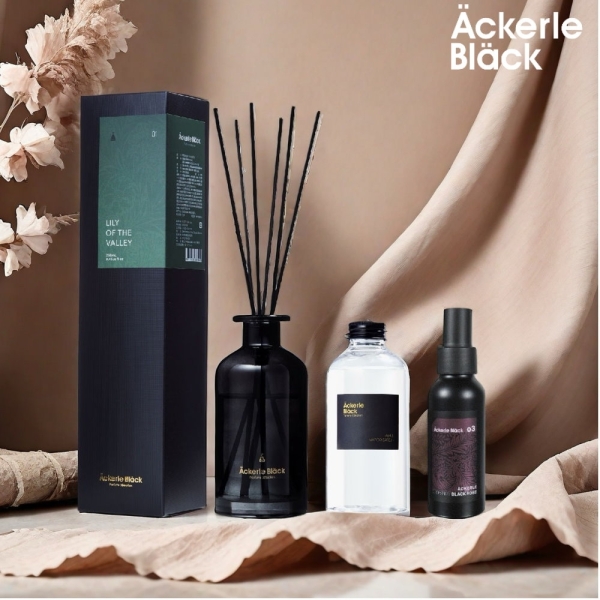 (限定組合)阿克黑擴香噴霧套組/(擴香+補充+舒眠噴霧)再贈擴香棒 多款香調可選 台灣製