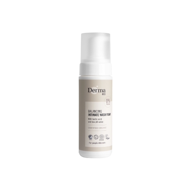 丹麥 Derma Eco大地有機蘆薈私密潔淨慕斯150ML