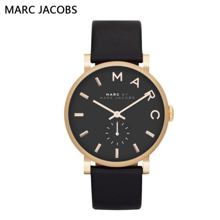 Marc by Marc Jacobs 馬克雅克布手錶女生皮帶圓盤腕錶MBM1266 1269