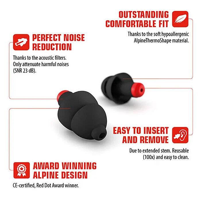 民揚樂器】荷蘭原裝進口Alpine WorkSafe 工作耳塞減音25dB 頂級工作