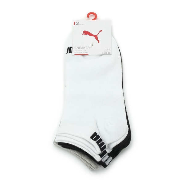 PUMA FASHION NO1 LOGO 腳踝襪 三雙組 混 BB158501