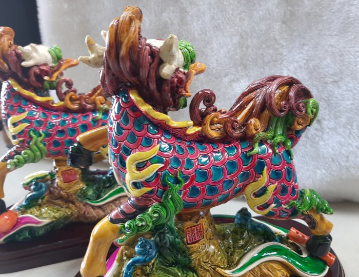 台湾 交趾焼 駿馬 開運 招運 幸運 置物 台湾 交趾焼 駿馬 開運 招運 幸運 置物 - メルカリ