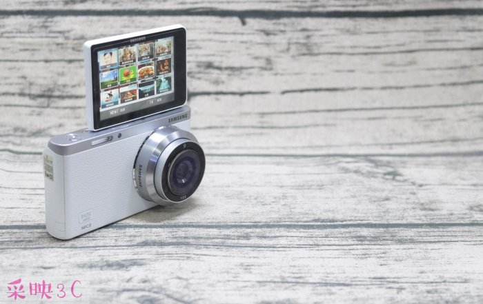 三星 Samsung NX mini 9mm定焦鏡組 白色 微單眼 原廠公司貨