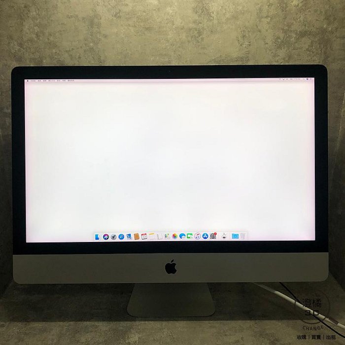 『澄橘』iMac 27 2019 I5-3.0/16G/1TB/Pro 570X 4G/5K 銀《二手 無盒》A72535