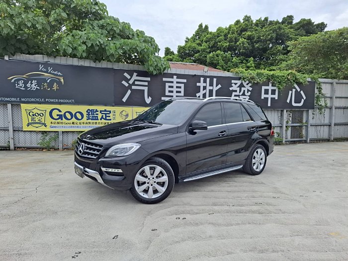 【遇緣汽車】全面出清  14年ML 350D 總代理 超低里程
