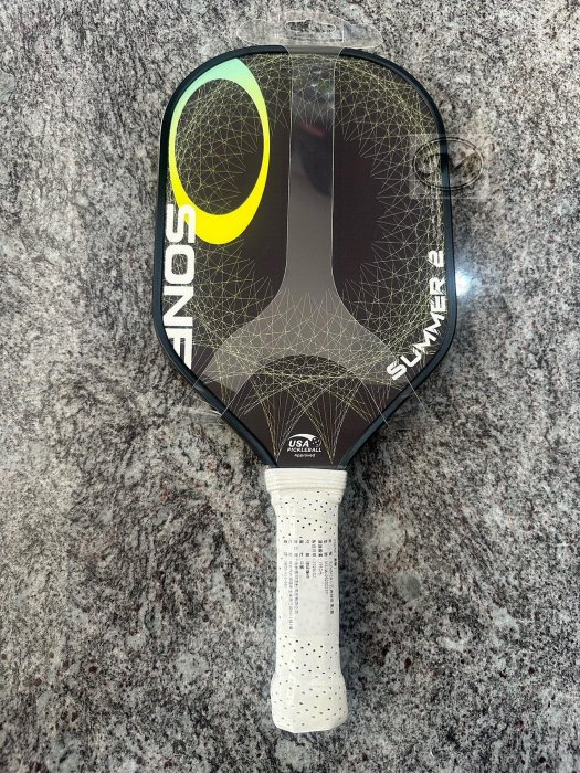 【曼森體育】OSONE SUMMER 2 匹克球拍 黑黃 235g玻璃纖維 美國匹克球協會認證