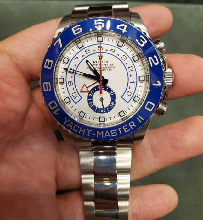 【已交流】勞力士 116680 大遊艇 ROLEX Yacht-Master II 遊艇名仕II型 帆船倒數計時  陶瓷框 停產