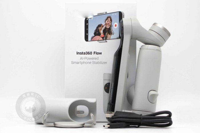 【高雄青蘋果】Insta360 Flow 三軸手機穩定器 白 二手穩定器#96975