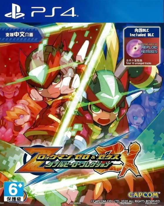 PS4 ソフト Mega Man Zero/ZX Legacy Collection (English/Japanese Ver.)