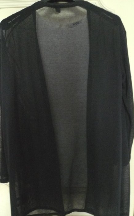 Uniqlo 超輕薄針織外套  黑、橄綠兩色，size:S
