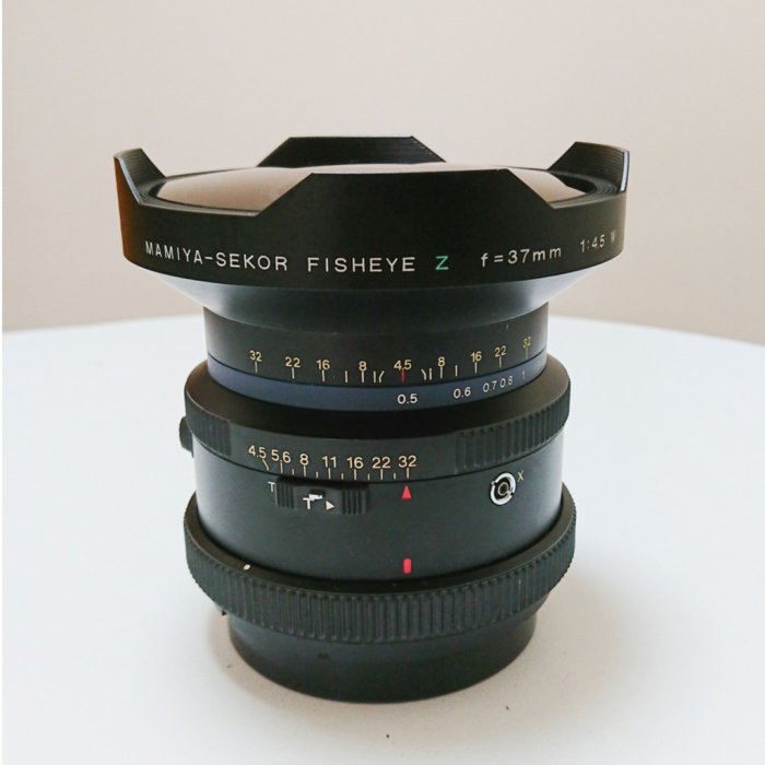 【美品】Mamiya Sekor Fisheye Z 37mm f4.5 W マミヤ MAMIYA-SEKOR FISHEYE Z 37mm F4.5 Mamiya 37mm f4.5 Sekor