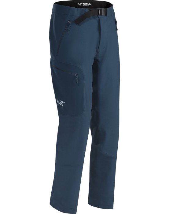 Arcteryx始祖鳥軟殼長褲(厚)衝鋒褲內刷毛登山旅遊保暖長褲softshell彈性防潑水快乾防風面料*17225