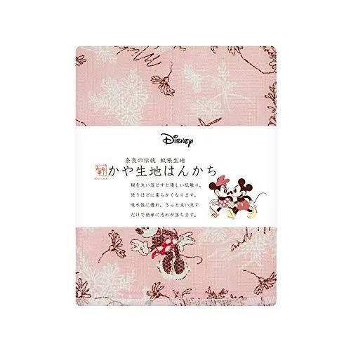 【震撼精品百貨】Micky Mouse 米奇/米妮 ~日本Disney迪士尼 日本製紗布巾 手帕-米妮粉花*16343